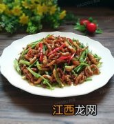 里脊肉可以炒什么菜