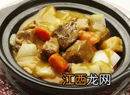 怎么做咖喱牛肉土豆炖牛肉