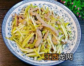 韭黄肉丝用什么肉