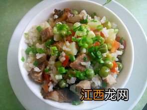 豌豆腊肉糯米饭电饭煮多久