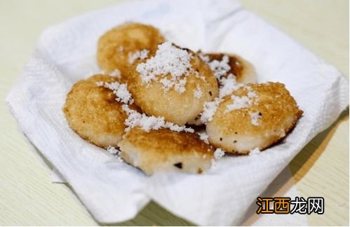 怎么炸冻的年糕