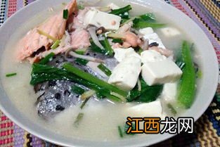 三文鱼头豆腐汤煮多久