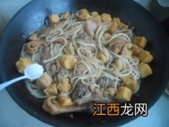 粉条炒肉泡多久能熟