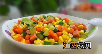 玉米胡萝卜青瓜炒什么