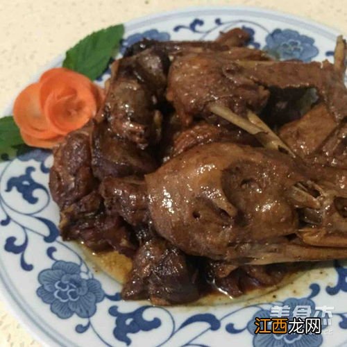老鸭红烧和什么好吃