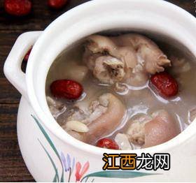 清炖猪蹄里面都放什么