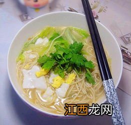 汤面 什么时候下鸡蛋