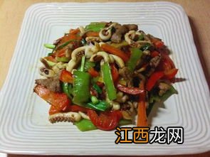 鱿鱼须和甜椒怎么炒