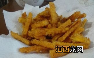 油炸红薯块怎么做好吃吗