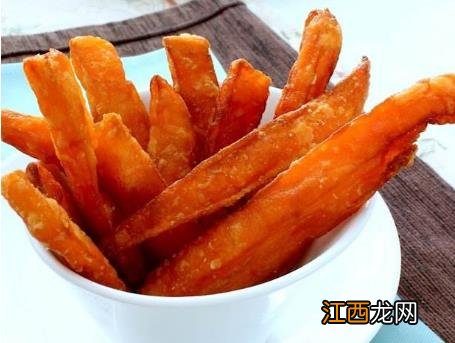 油炸红薯块怎么做好吃法