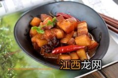 五花肉红皮萝卜炖什么