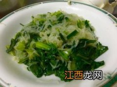 小白菜粉条馅怎么做好吃法