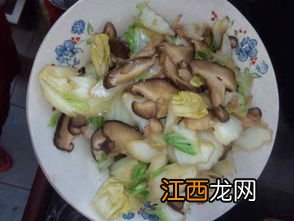 香菇炒白菜怎么做好吃吗