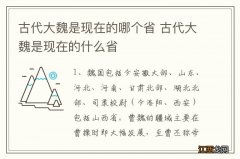 古代大魏是现在的哪个省 古代大魏是现在的什么省