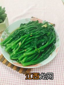 白灼菜心用什么青菜