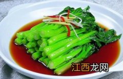 白灼菜心用什么青菜