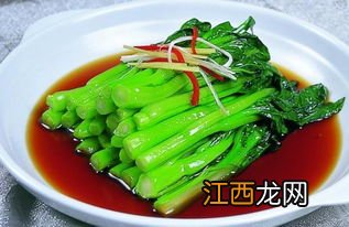 白灼菜心用什么青菜