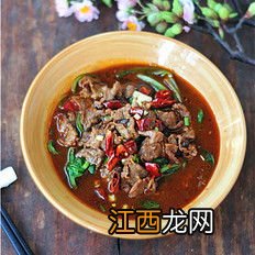 水煮黄牛肉怎么做好吃吗