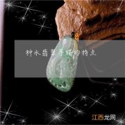 什么是玉石的水种？ 有什么特点