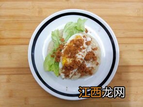 手抓饼肉松怎么放