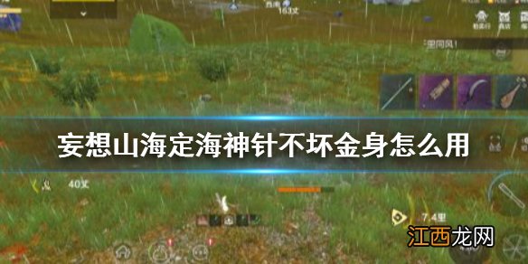 妄想山海定海神针不坏金身怎么用 妄想山海金箍棒不坏金身使用方法