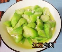 为什么家炒的丝瓜那么腻呢