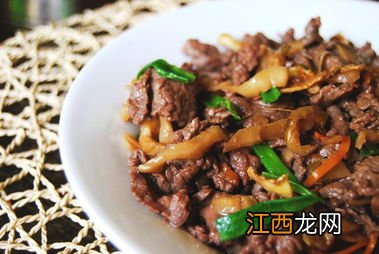 牛肉片抄什么好吃