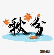 秋分节气暖心祝福语精选