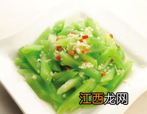 莴苣可以和什么菜一起炒