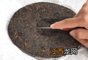 没有茶刀怎么切普洱