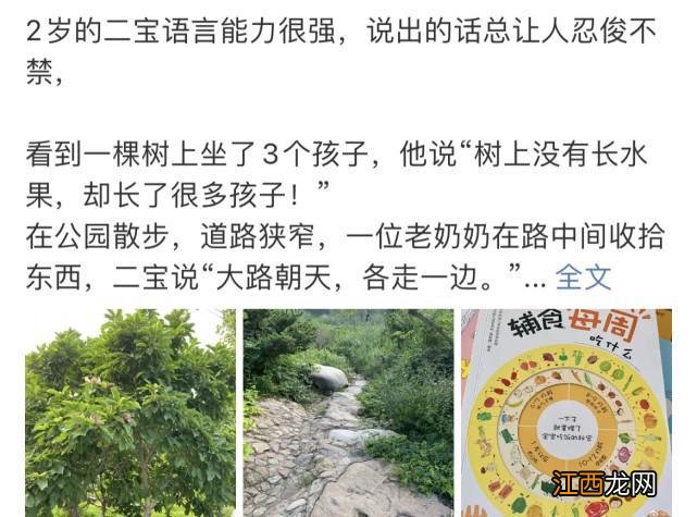 2岁多的孩子语言表达能力强、知识丰富，只因家人做到了这3点