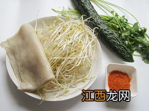 凉拌豆浆皮怎么做