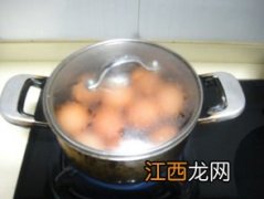 糟卤蛋水开后煮多久