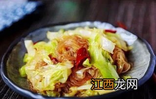 包菜粉丝为什么为炒坨
