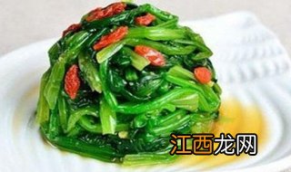 家常菠菜的做法