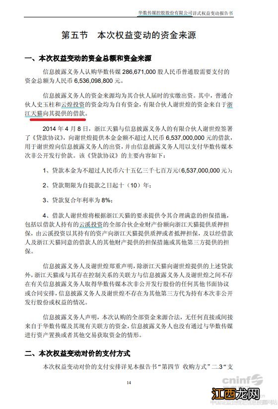 马云、史玉柱巨亏85%清仓华数传媒，浙江国资接手