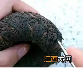 成坨的茶怎么弄开