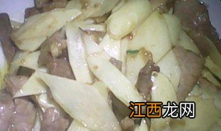 高笋炒肉 怎样做高笋炒肉