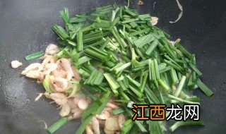 磷虾炒韭菜的做法 韭菜炒磷虾的做法