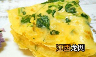 香菜摊鸡蛋的做法 香菜摊鸡蛋怎么做