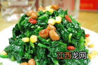 菠菜和什么菜一起烧