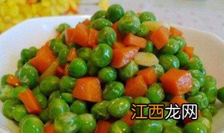 素炒豌豆 素炒豌豆的做法