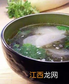 紫菜萝卜汤治疗什么功效