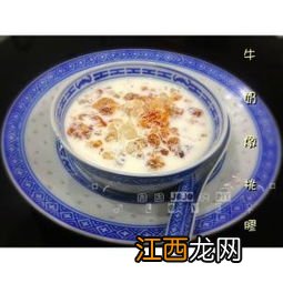 煮桃胶用什么牛奶好