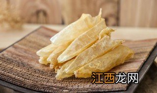 花胶果冻的做法步骤 花胶的功效与作用