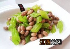 花生芹菜怎么炒好吃吗