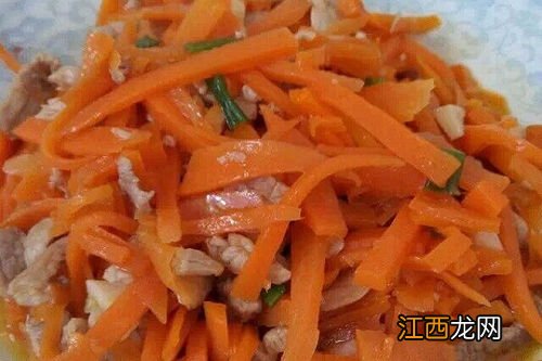 红萝卜怎么炒的菜好吃吗