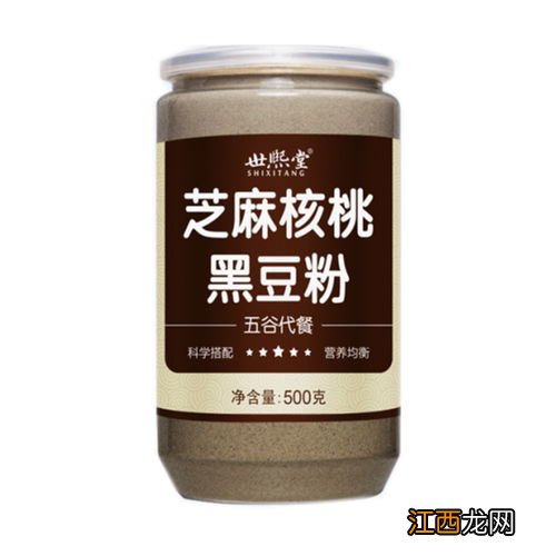 黑豆磨成粉怎么做好吃