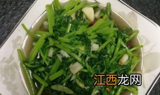 清煮茼蒿菜的做法 清煮茼蒿菜怎么做