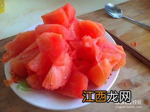 番茄冻后怎么炒好吃吗